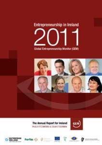 2011 Entrepreneurship in Ireland Global Entrepreneurship Monitor (GEM)  The Annual Report for Ireland