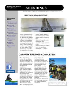 Newsletter Date; May 2012 Volume 5, Issue 2 SOUNDINGS Eden Killer Whale MuseumEmail 