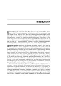 ´ Introduccion E  stimado lector, esta es una obra sobre LATEX [breve silencio] ¿c´omo ha dicho?, ¿l´atex?,