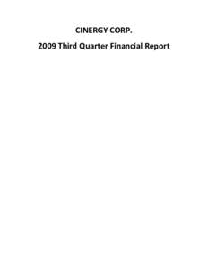 Generally Accepted Accounting Principles / Financial statements / United States housing bubble / Financial accounting / Balance sheet / Duke Energy / Cinergy / Securitization / Working capital / Finance / Accountancy / Business