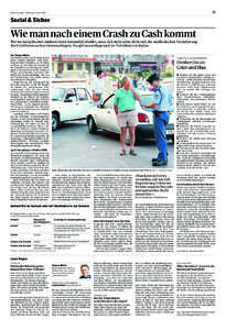 31  Tages-Anzeiger – Montag, 21. Juni 2010 Sozial & Sicher