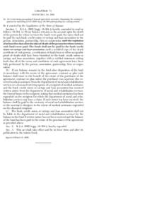 CHAPTER 71 HOUSE BILL No[removed]AN ACT concerning pre-arranged funeral agreement accounts; eliminating the waiting requirement; amending K.S.A[removed]Supp[removed]and repealing the existing section. Be it enacted by the Le