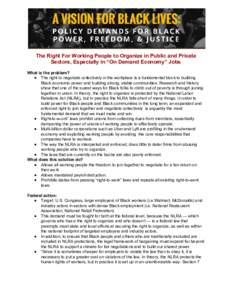 Labour relations / Business / Law / Economy / National Labor Relations Act / Employee Free Choice Act / Labour law / Worker center / The Blue Eagle at Work / Federal Labor Relations Act