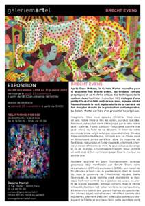 BREcht evens exposition du 28 novembre 2014 au 31 janvier 2015