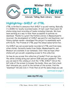 CTBL News Wint12 NL Vol 47-1 copy