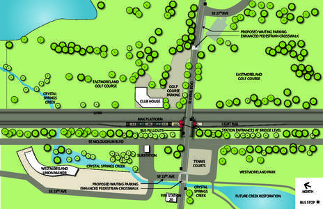 SE 27THAVE  PROPOSED WAITING PARKING ENHANCED PEDESTRIAN CROSSWALK  EASTMORELAND