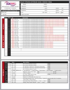 PH:  • FX: ATTN: Jim Abrahamson • EMAIL:  PLEASE ALLOW 7-10 BUSINESS DAYS FOR COMPLETION OF ORDER ORDER DATE: DUE DATE: