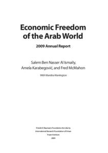 Economic Freedom of the Arab World: 2009 Annual Report