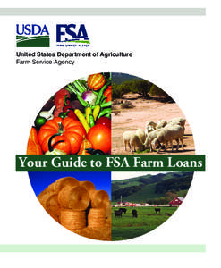 United States Department of Agriculture Farm Service Agency Your Guide to FSA Farm Loans  Purpose of This Guide