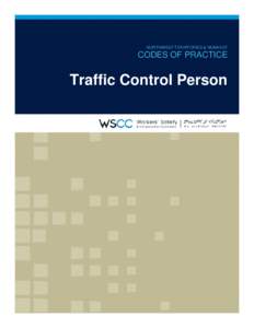 NORTHWEST TERRITORIES & NUNAVUT  CODES OF PRACTICE Traffic Control Person