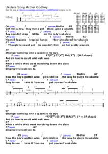 Outside / Ukulele / Chord progressions / Music / Chromaticism / Improvisation