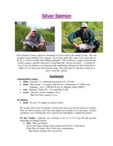 Fishing rod / Recreational fishing / Coho salmon / Fishing tackle / Fishing / Fly fishing / Casting