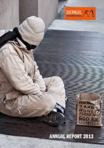 Homelessness / Personal life / Homelessness in the United States / Development / Bethany Christian Trust / Council of Independent Colleges / DePaul University / North Central Association of Colleges and Schools