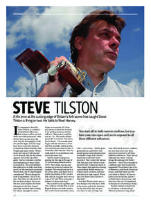 © Bryan Ledgard  interview: Steve tilSton