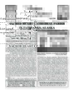 Roman Catholic Archdiocese of Anchorage / Roman Catholic Diocese of Victoria / Sacred Heart Cathedral / Fairbanks /  Alaska / Cathedral of the Sacred Heart in Fairbanks / Robert Louis Whelan / Christianity in the United States / Roman Catholic Diocese of Fairbanks / Religion in the United States