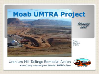 Moab UMTRA Project February 2014