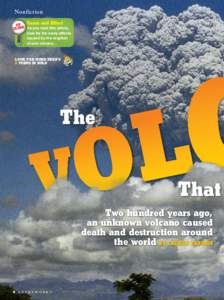 Sumbawa / Plate tectonics / Stratovolcanoes / Mount Tambora / Krakatoa / Volcano / Tambora culture / Types of volcanic eruptions / Mount Vesuvius / Geology / Volcanology / Volcanism