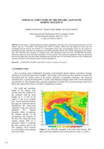 Wind / Fluid dynamics / Bora / Geography of Croatia / Potential vorticity / Vorticity / Adriatic Sea / Lee wave / Meteorology / Atmospheric sciences / Atmospheric dynamics