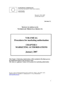 Microsoft Word - Veterinary Chapter 1 Marketing Authorisation - rev[removed]final rev.3.1.doc