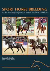 Sport Horse Breeding  SPORT HORSE BREEDING Für den deutschsprachigen Raum exklusiv im ZÜCHTERFORUM