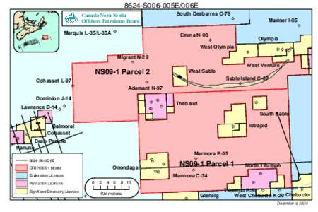 8624-S006-005E/006E 1 00 Canada-Nova Scotia Offshore Petroleum Board Marquis L-35/L-35A