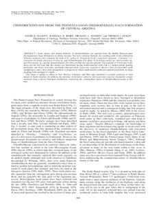 Journal of Vertebrate Paleontology 24(2):268–280, June 2004 ᭧ 2004 by the Society of Vertebrate Paleontology