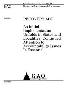 United States Government Accountability Office  GAO Report to Congressional Committees