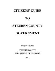 Steuben County / Law enforcement in the United States / Local government in the United States / Sheriffs in the United States