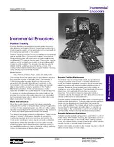 Incremental Model 4000 Motion Controller Encoders