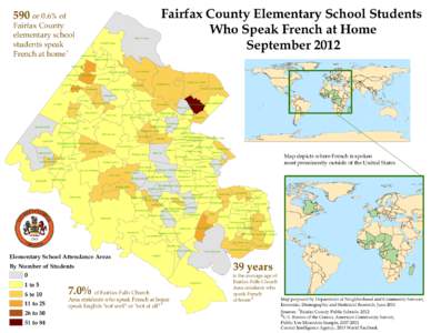 Fairfax County Elementary School Students Who Speak French at Home