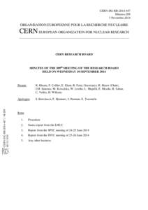 Matter / Large Hadron Collider / LHCb / Super Proton Synchrotron / Neutrino / OPERA experiment / On-Line Isotope Mass Separator / Laboratori Nazionali del Gran Sasso / Physics / CERN / Science