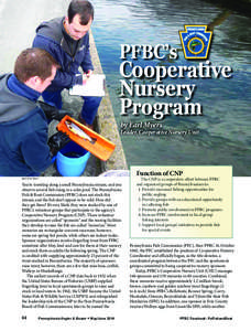 PFBC’s  Cooperative Nursery Program by Earl Myers