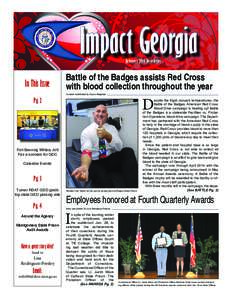 Impact Georgia February 2014 Newsletter In This Issue  Battle of the Badges assists Red Cross