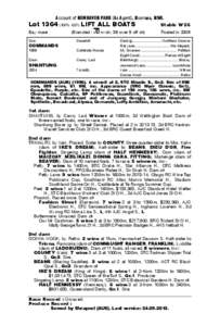 Account of NEWHAVEN PARK (As Agent), Boorowa, NSW.  Lot[removed]% GST) LIFT ALL BOATS Bay mare Sire