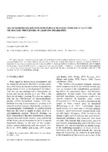 163  EEG SENSORIMOTOR RHYTHM BIOFEEDBACK TRAINING: SOME EFFECTS ON THE NEUROLOGIC PRECURSORS OF LEARNING DISABILITIES  MICHAEL