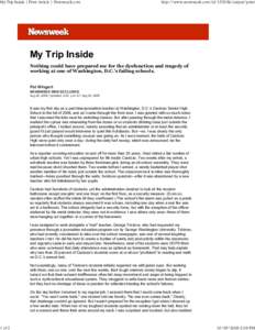 My Trip Inside | Print Article | Newsweek.com  1 of 2 http://www.newsweek.com/id[removed]output/print