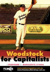 Woodstock for Capitalists A STUDYGUIDE by Mar guer ite O’Hara