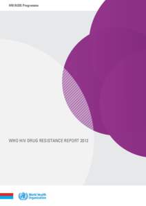 HIV/AIDS Programme  WHO HIV DRUG RESISTANCE REPORT 2012 HIV/AIDS Programme