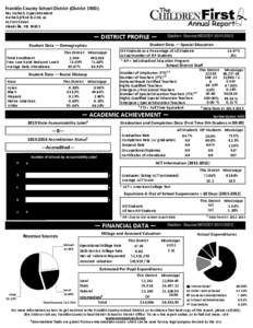 Franklin County School District (District[removed]Ray Carlock, Superintendent [removed]