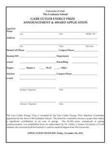 Garr Cutler Application_2012