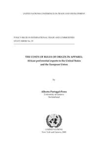 Business / 106th United States Congress / African Growth and Opportunity Act / Economy of the Caribbean / Everything but Arms / Free trade area / Preferential trading area / Cotonou Agreement / Lomé Convention / International relations / International trade / Economic integration