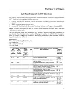 Microsoft Word - Crosswalk Culinary Tech.doc