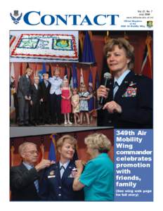 CONTACT  Vol. 27, No. 7 July 2009 www.349amw.afrc.af.mil Official Magazine