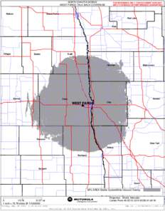 NORTH DAKOTA MOBILE WEST FARGO TALK BACK COVERAGE FOR REFERENCE ONLY. THIS DOCUMENT DOES NOT IMPLY COVERAGE OR PERFORMANCE GUARANTEES.