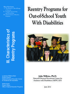 Three Part Series  Reentry Programs for Out-of-School Youth With Disabilities