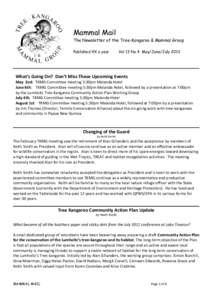 Microsoft Word - final version Vol13 No 4 Mammal Mail.docx