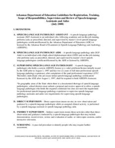 Special education / Dyslexia / Pathology / Pathologist / Communicative disorders assistant / Medicine / Speech and language pathology / Rehabilitation medicine