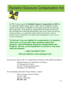 Radiation Exposure Compensation Act