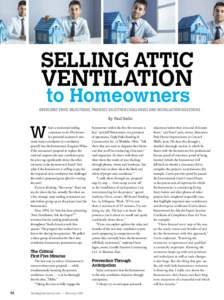 Selling Attic  Ventilation to Homeowners  Overcome Price Objections, Product Selection Challenges and Installation Questions