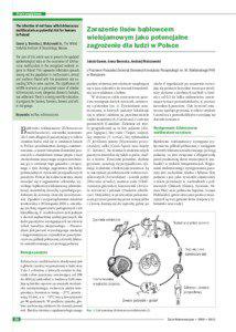 Prace poglądowe  The infection of red foxes with Echinococcus